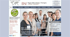 Desktop Screenshot of bni-mitte.com