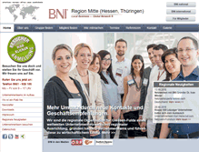 Tablet Screenshot of bni-mitte.com